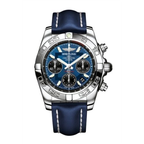 Breitling Chronomat B01 41 AB014012C830113X Blue 41.00 mm Automatic