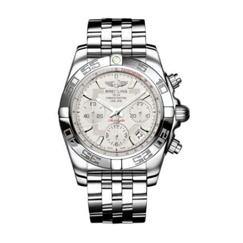 Breitling Chronomat B01 41 AB014012G711378A Silver 41.00 mm Automatic