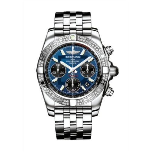 Breitling Chronomat B01 41 AB0140AAC830378A Blue 41.00 mm Automatic