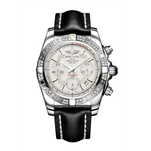 Breitling Chronomat B01 41 AB0140AAG711428X Silver 41.00 mm Automatic