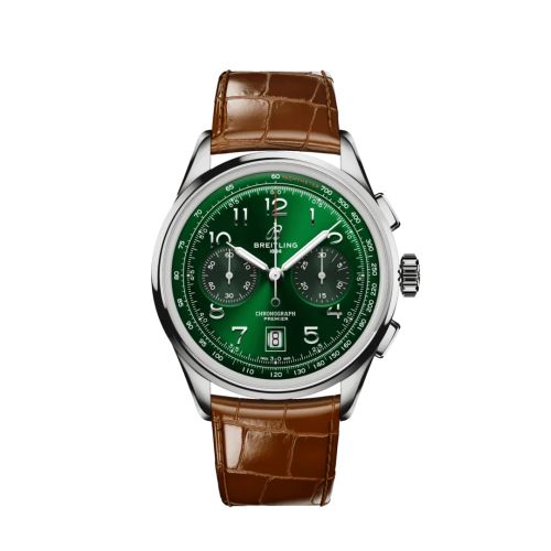 Breitling Premier AB0145371L1P1 Green 42.00 mm Automatic