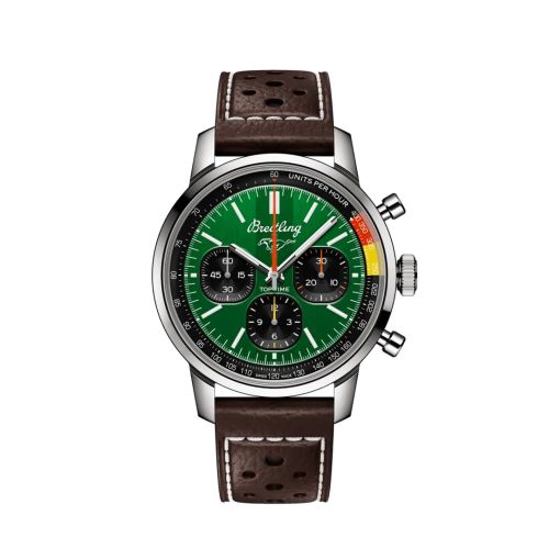 Breitling Top Time AB01762A1L1X1 Green 41.00 mm Automatic