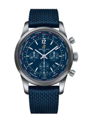 Breitling Transocean AB0510U9.C879.277S Blue 46.00 mm Automatic