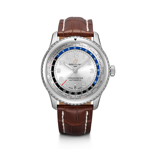 Breitling AVI AB3521U01G1P1 Silver 43.00 mm Automatic