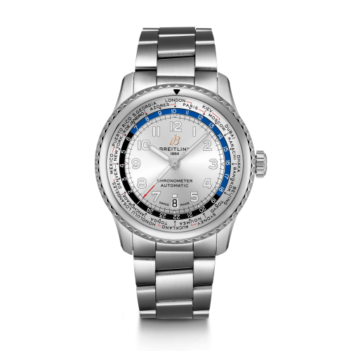 Breitling AVI AB3521U01G1A1 Silver 43.00 mm Automatic