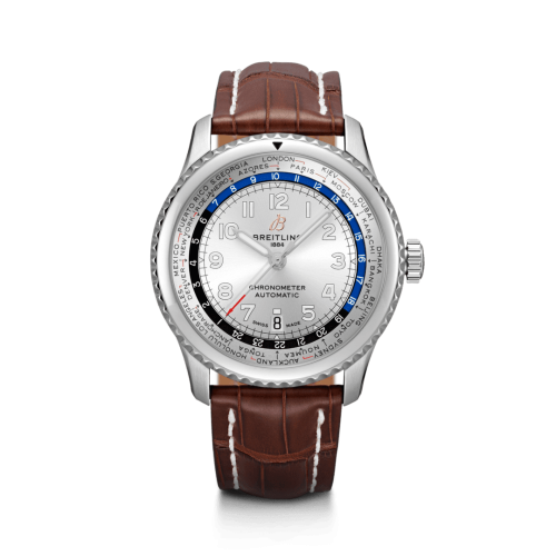 Breitling AVI AB3521U01G1P3 Silver 43.00 mm Automatic