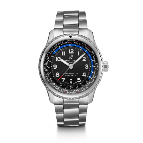 Breitling AVI AB3521U41B1A1 Black 43.00 mm Automatic