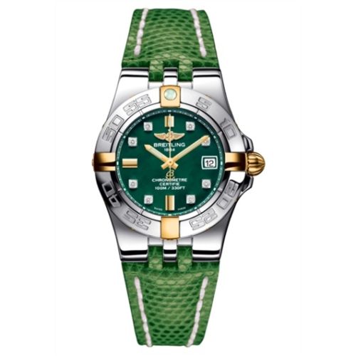 Breitling Galactic B71340L2.L517.166Z Green 30.00 mm Quartz