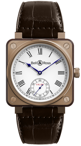 Bell & Ross BR-01 BR01-CM-203 White 46.00 mm Handwound