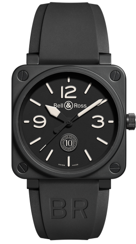 Bell & Ross Instruments BR0192-10TH-CE Black 46.00 mm Automatic