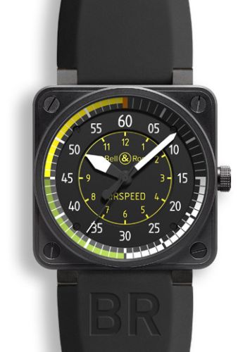Bell & Ross BR-01 BR0192AIRSPEED Black 46.00 mm Automatic