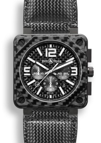 Bell & Ross BR-01 BR0194CAFIBER Black 46.00 mm Automatic