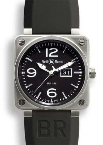 Bell & Ross BR-01 BR0196BLST Black 46.00 mm Automatic