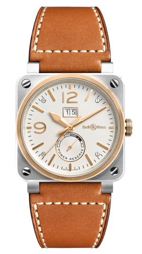 Bell & Ross BR-03 BR0390-BICOLOR Silver 42.00 mm Automatic