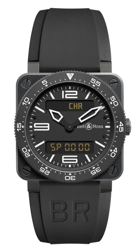 Bell & Ross BR-03 BR0392-AVIA-CA Black 42.00 mm Quartz