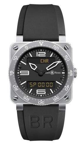 Bell & Ross BR-03 BR0392-AVIA-ST Black 42.00 mm Quartz
