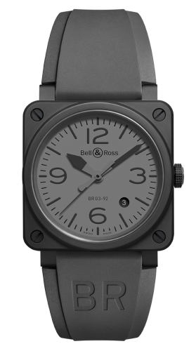 Bell & Ross BR-03 BR0392-COMMANDO-CE Grey 42.00 mm Automatic