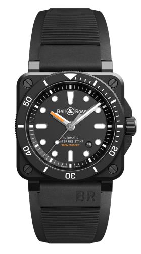 Bell & Ross BR-03 BR0392-D-BL-CE/SRB Black 42.00 mm Automatic