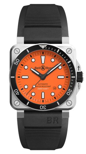 Bell & Ross BR-03 BR0392-D-O-ST/SRB Orange 42.00 mm Automatic