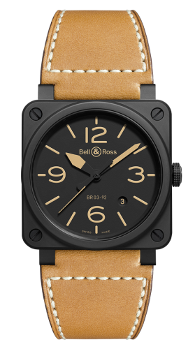 Bell & Ross BR-03 BR0392-HERITAGE-CE Black 42.00 mm Automatic