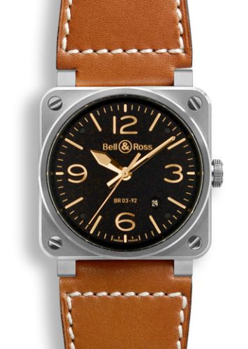 Bell & Ross BR-03 BR0392-ST-G-HE/SCA Black 42.00 mm Automatic
