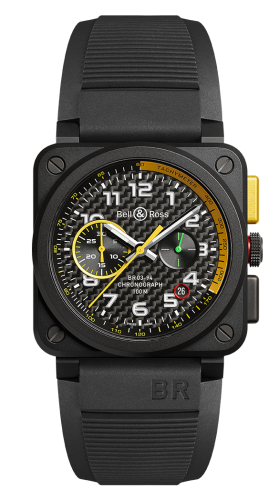 Bell & Ross BR-03 BR0394-RS17 Black 42.00 mm Automatic