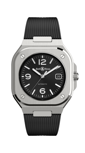 Bell & Ross Instruments BR05A-BL-ST/SRB Black 40.00 mm Automatic