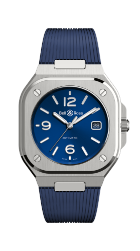 Bell & Ross Instruments BR05A-BLU-ST/SRB Blue 40.00 mm Automatic
