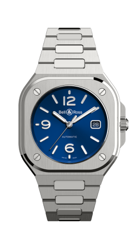 Bell & Ross Instruments BR05A-BLU-ST/SST Blue 40.00 mm Automatic
