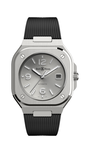 Bell & Ross Instruments BR05A-GR-ST/SRB Silver 40.00 mm Automatic