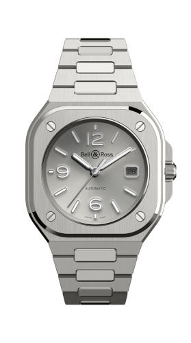 Bell & Ross Instruments BR05A-GR-ST/SST Silver 40.00 mm Automatic