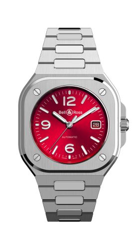 Bell & Ross Instruments BR05A-R-ST/SST Red 40.00 mm Automatic