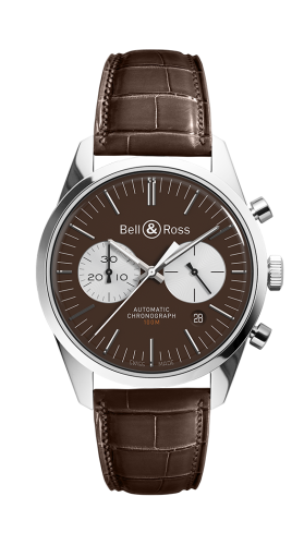 Bell & Ross Vintage BRG126-BRN-ST/SCR Brown 41.00 mm Automatic