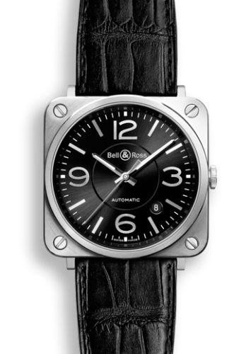 Bell & Ross Instruments BRS92BLST Black 39.00 mm Automatic