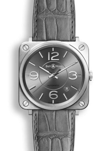 Bell & Ross Instruments BRS92RUSTSCR Grey 39.00 mm Automatic