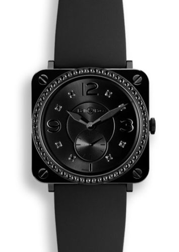 Bell & Ross Instruments BRSBLCPHLGDSRB Black 39.00 mm Quartz