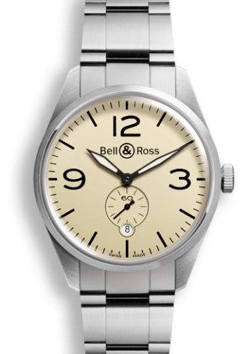 Bell & Ross Vintage BRV123BEISTSST Beige 41.00 mm Automatic