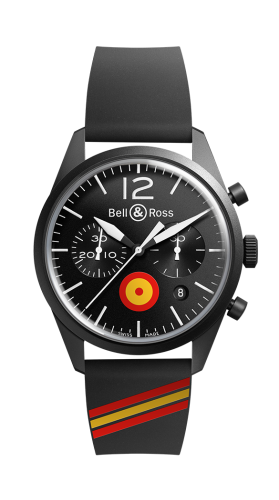 Bell & Ross Vintage BRV126-BL-CA-CO/ES Black 41.00 mm Automatic