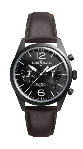 Bell & Ross Vintage BRV126-BL-CA/SCA Black 41.00 mm Automatic