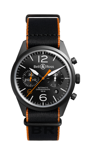 Bell & Ross Vintage BRV126-O-CA Black 41.00 mm Automatic