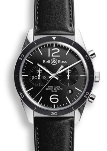Bell & Ross Vintage BRV126BLBESCA Black 41.00 mm Automatic
