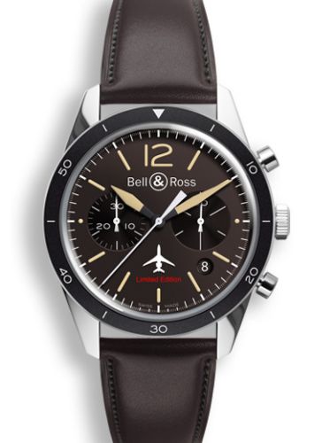 Bell & Ross Vintage BRV126-FALCON/SCA Brown 41.00 mm Automatic