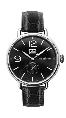 Bell & Ross Vintage BRWW190-BL-ST/SCR Black 45.00 mm Automatic