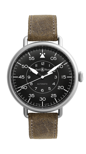 Bell & Ross Vintage BRWW192-MIL/SCA Black 45.00 mm Automatic