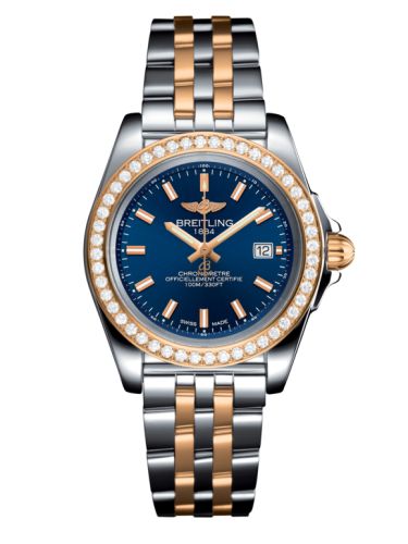 Breitling Galactic C7133053/C952/792C Blue 32.00 mm Quartz