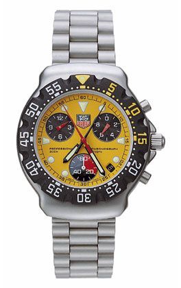 TAG Heuer Formula 1 CA1213.BA0493 Yellow 41.00 mm Quartz