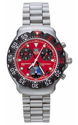 TAG Heuer Formula 1 CA1215.BA0493 Red 41.00 mm Quartz