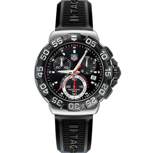 TAG Heuer Formula 1 CAH1110.BT0714 Black 41.00 mm Quartz