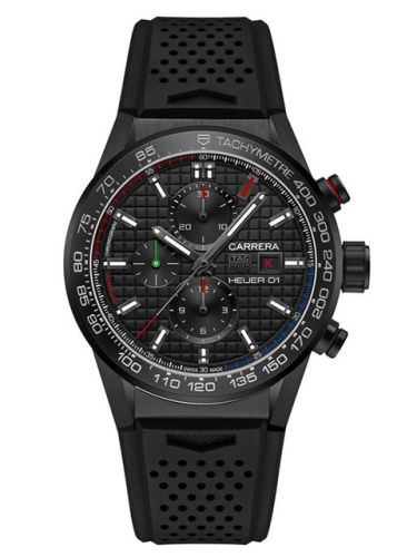 TAG Heuer Carrera CAR201N.EB0115 Black 45.00 mm Automatic
