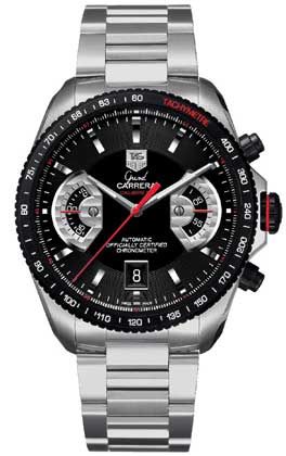 TAG Heuer Grand Carrera CAV511C.BA0904 Black 43.00 mm Automatic